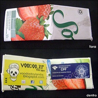 Carteira com cartão