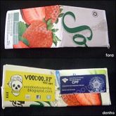 Carteira com cartão
